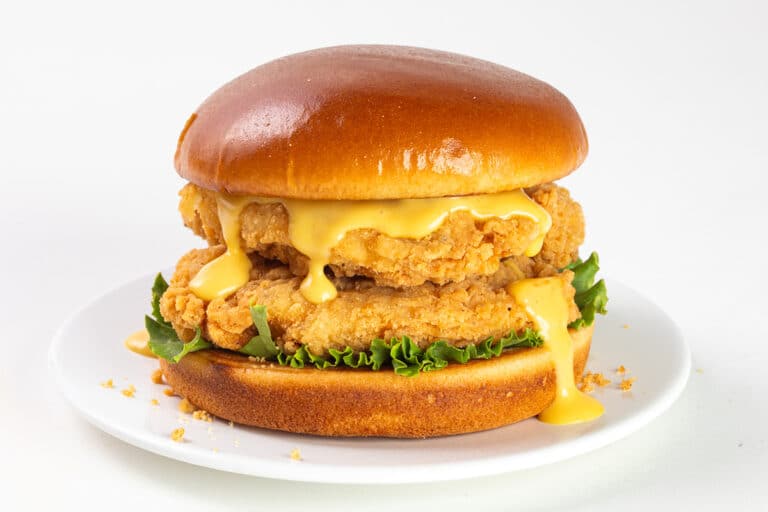 A photo of the Checkered Chicken Sandwich