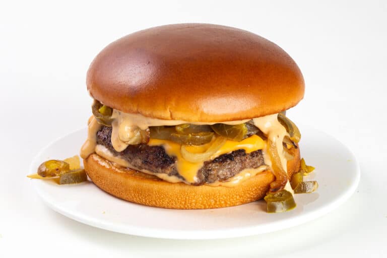 A photo of the Daytona Firecraker Burger