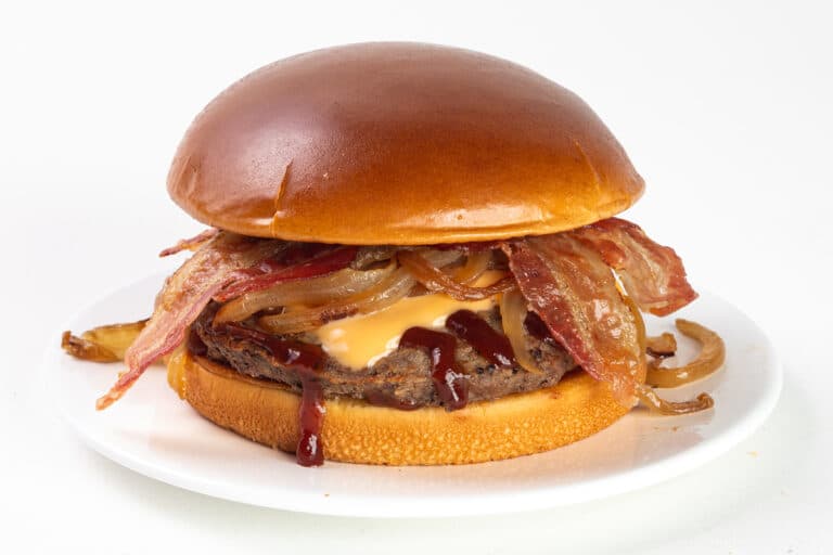 A photo of the Kansas BBQ Burger
