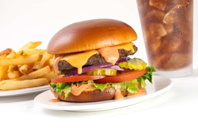 Nascar Refuel Burger Meal Image